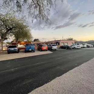 New parking lot! I wonder who did it! Looks awesome