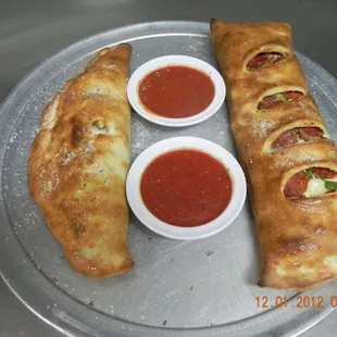 CALZONE AND STROMBOLI