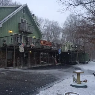 Outside Winter view