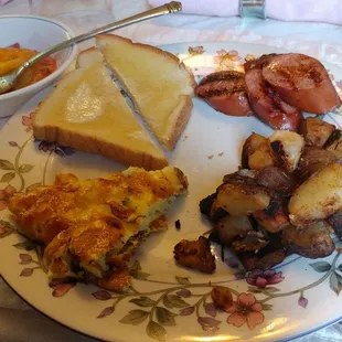 Yummy breakfast! Picture doesn&apos;t do it justice