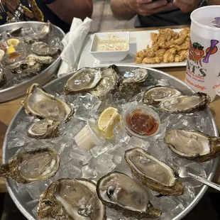 oysters and mussels, mussels, oysters, food, shellfish