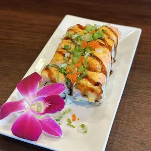 Baked Salmon Roll