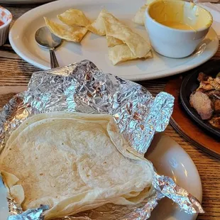 Steak and chicken combo fajitas