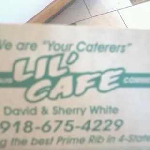  close up of a sign on a table