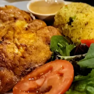 Kings chicken (wrapped in egg)