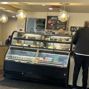 Pastry display case
