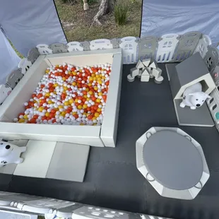 Classic Package with tent for outdoor set up.