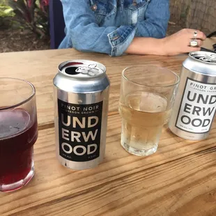 Canned wine