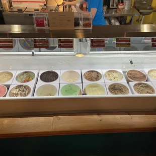 Main ice cream case