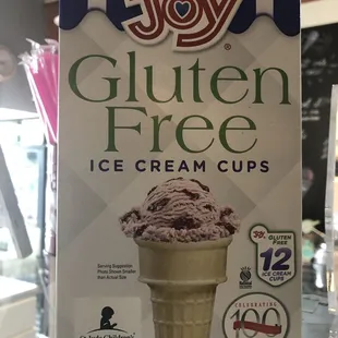 Gluten Free cones!