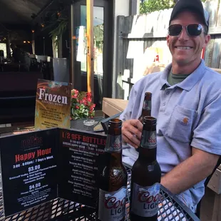 My friend Danny having a quick one with me