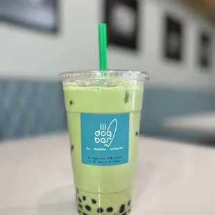 Matcha Boba Tea