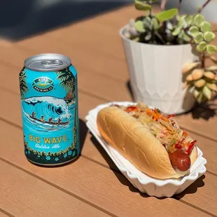 The Kelly and a Big Wave