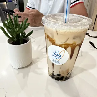 Brown Sugar Boba Milk Tea