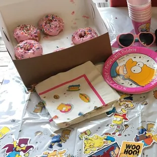 In all my party madness, I forgot to take a picture of the full box. They were perfect!