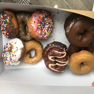 Fresh local donuts.