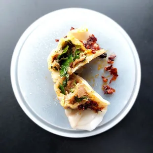 Pork and Leek Dumplings