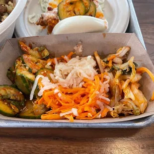 Banchan Pickles Boat