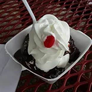 Brownie Sundae