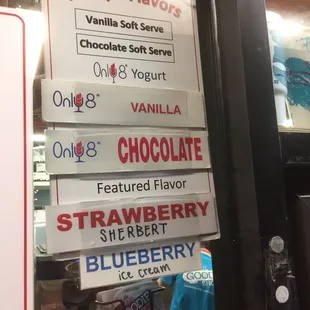Today&apos;s flavors
