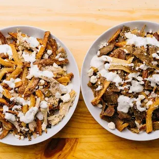 Chicken Gyro Fry Bowl &amp; Gyro Fry Bowl