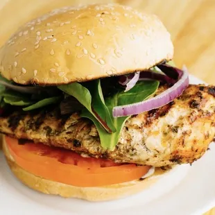 Greek Grilled Chicken Sandwich