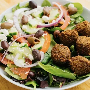 Falafel Falafel Salad Bowl