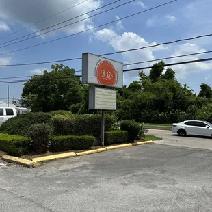 a parking lot