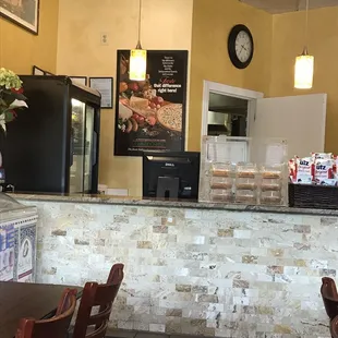 Cashier area