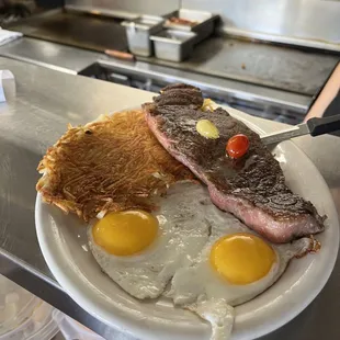 No steak plate over $20