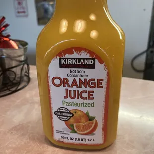 Not from concentrate. Not frozen.