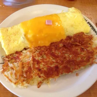 Ham & Cheese Omelette*