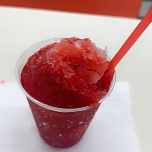 Adult Strawberry Cheesecake Snoball