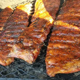 ows ribs on the grill