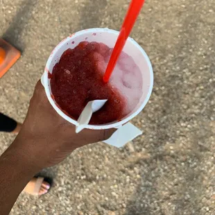 Blackberry Lemonade slush