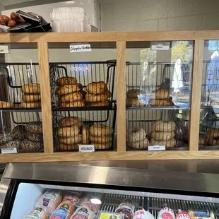 a variety of baked goods