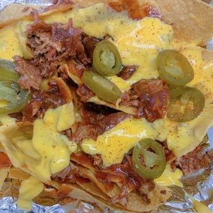Barbecue Brisket Nachos