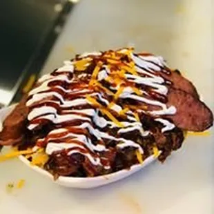 Sausage Baked Potato