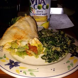 Tabouli and Falafel...soooooooo bomb!!!!