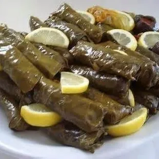 Home made Stuff grape leaves