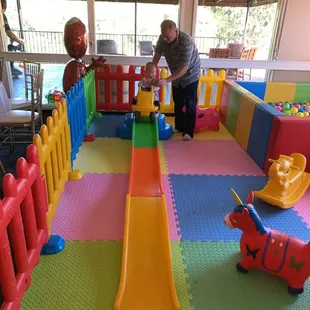 The roller coaster is a hit!