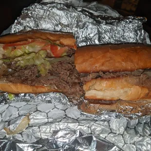 Steak sub LTM fried onions