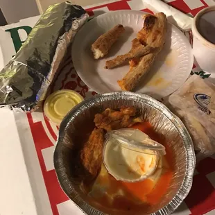 Ordered a lot of food,  couldn't eat the sandwiches