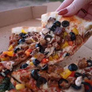 14" Half n Half (Margherita/Supreme)