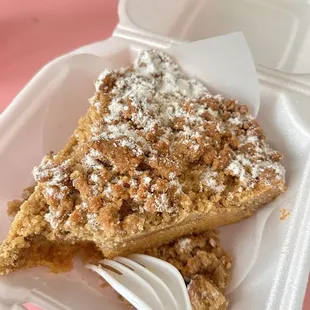 pumpkin crumb cake