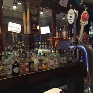  bar full of liquor