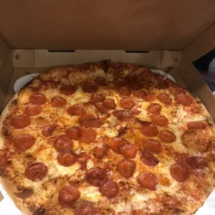 Pepperoni Pizza large