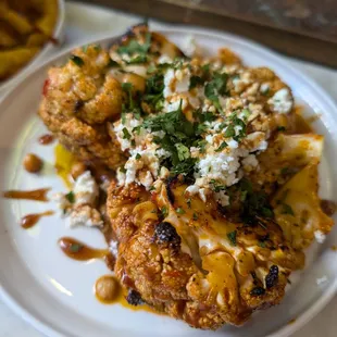 Excellent grilled cauliflower