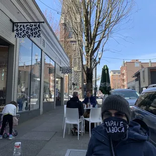 Street dining