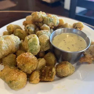 Fried okra